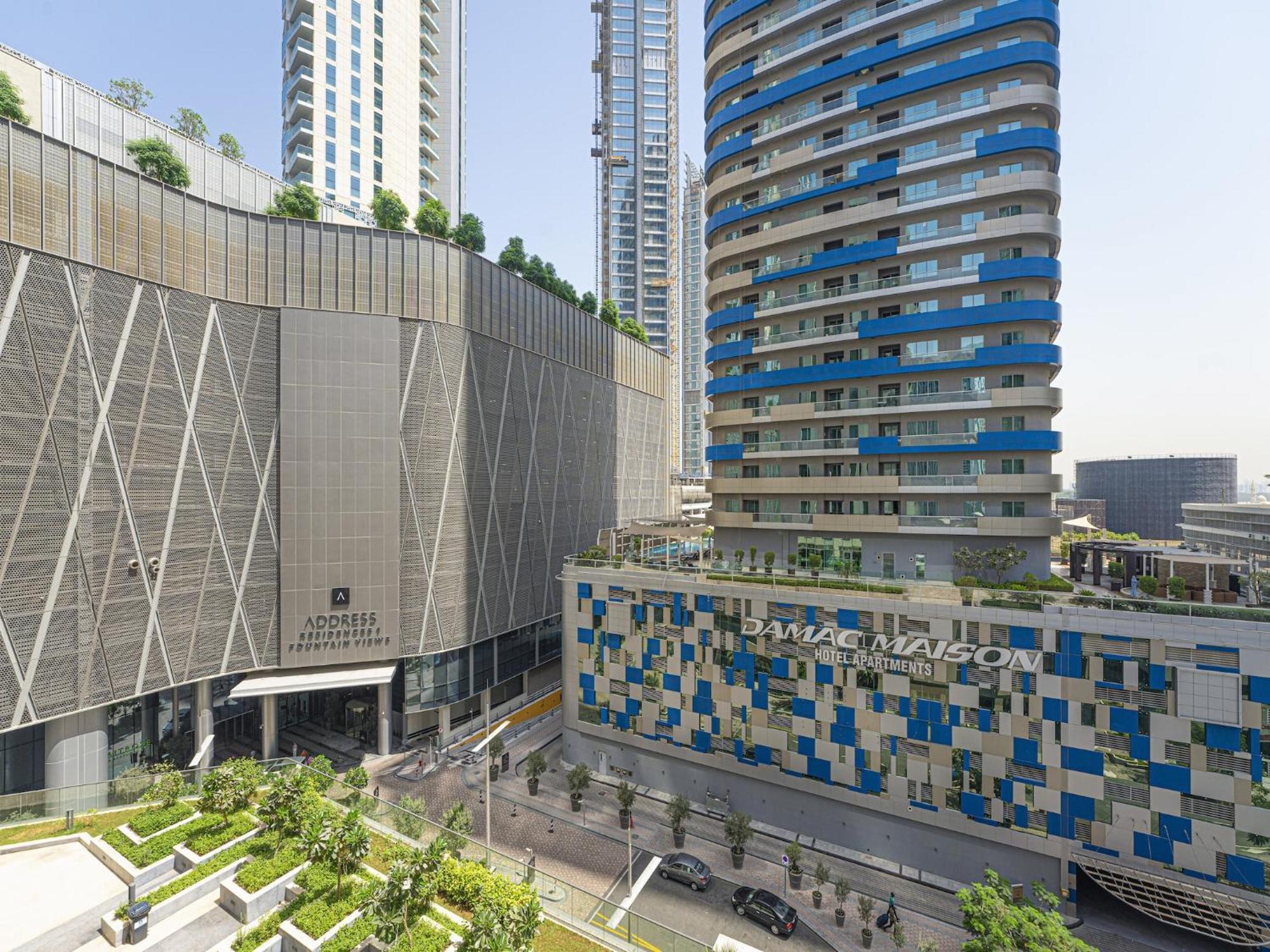 Luxe Apartments Near Dubai Mall Burj Khalifa Pool Gym Parking Exterior photo